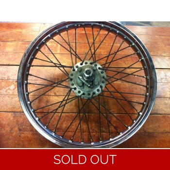 1976-79 Kawasaki KZ1000A KZ650B KZ750B KZ900A Complete Front Wheel Rim 41074-047